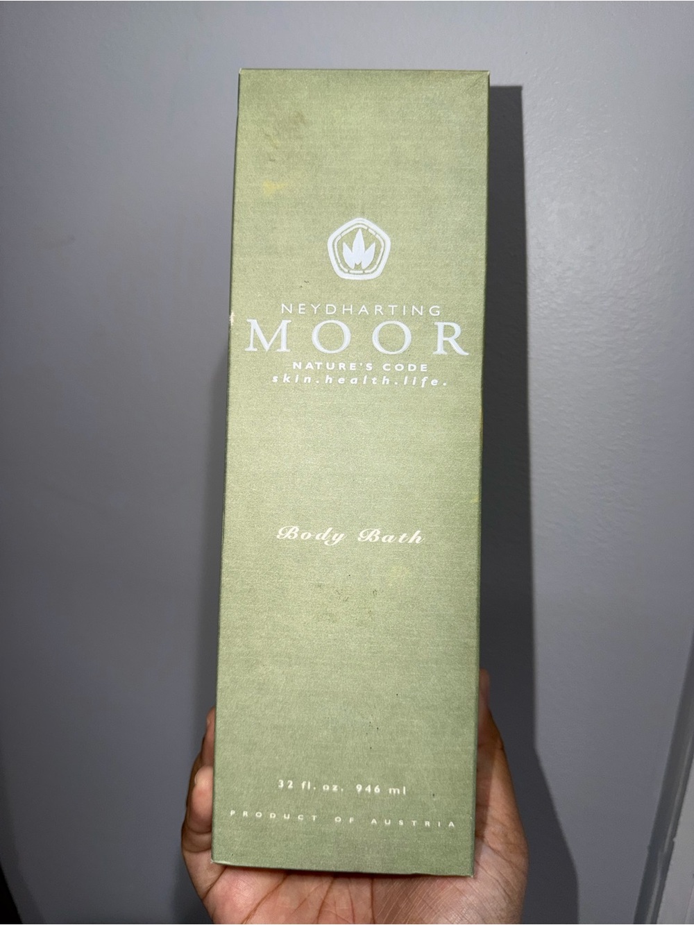 Neydharting Moor Product Of Austria Nature’s Code Body Bath‎ 32 Fl Oz NEW W